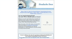 Desktop Screenshot of headachedocs.com